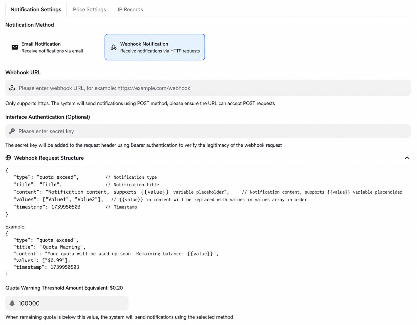 Webhook