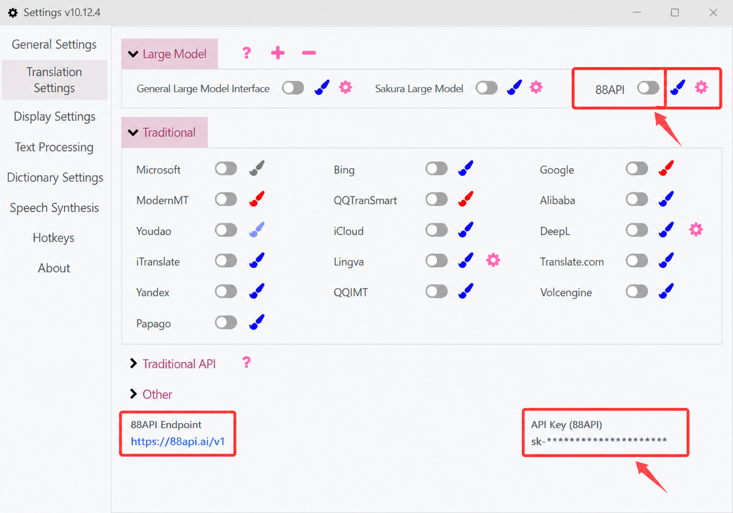 Enable API
